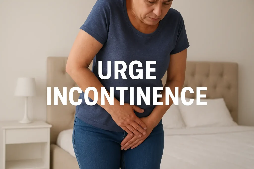 how to manage urge incontinence Worcestershire symptoms