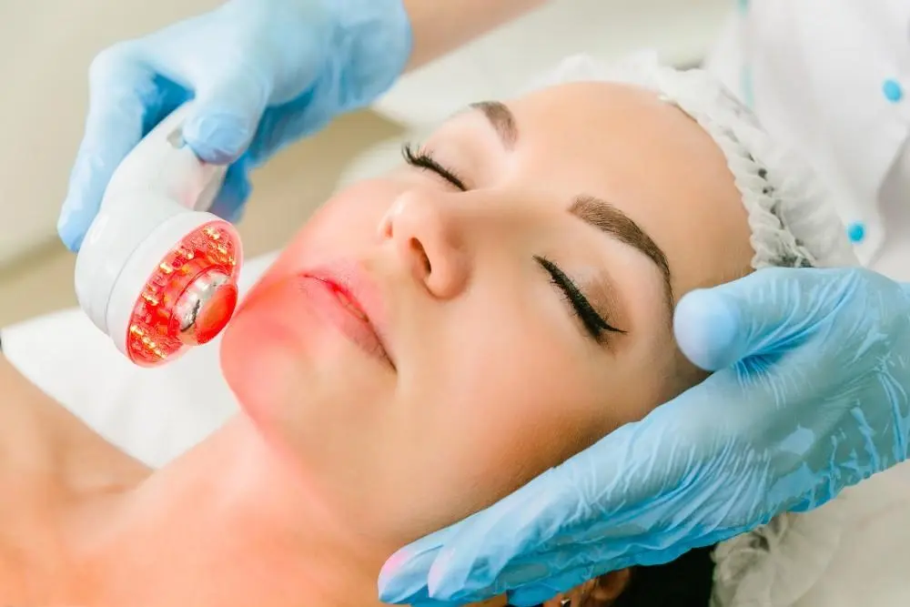 woman having non-surgical Morph8 treatment Worcestershire