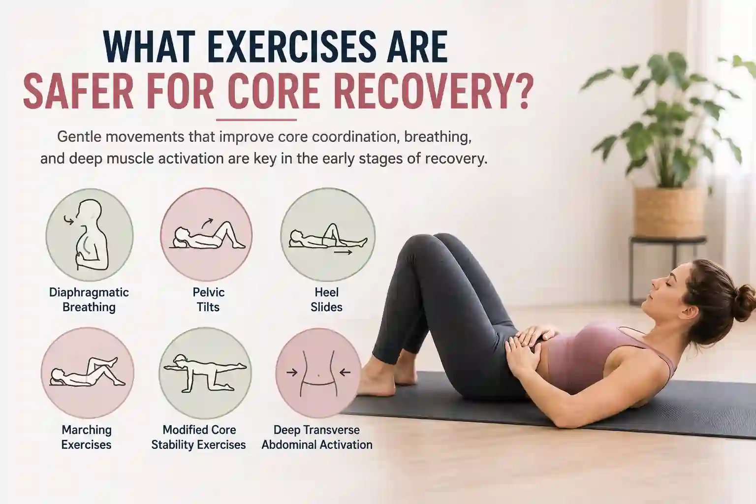 What Exercises Are Safer for Core Recovery Worcestershire
