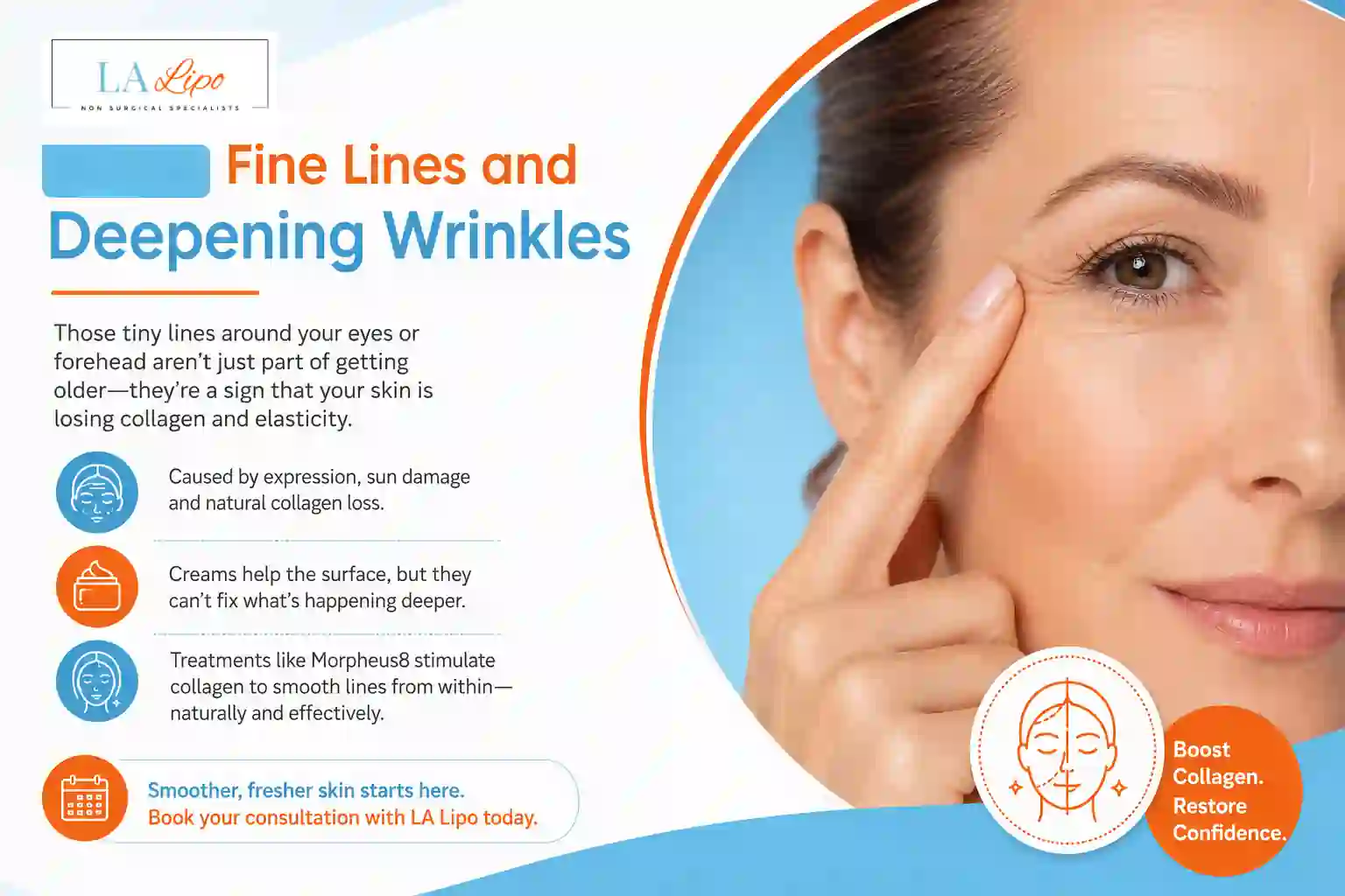 Sign #2: Fine Lines and Deepening Wrinkles Worcestershire