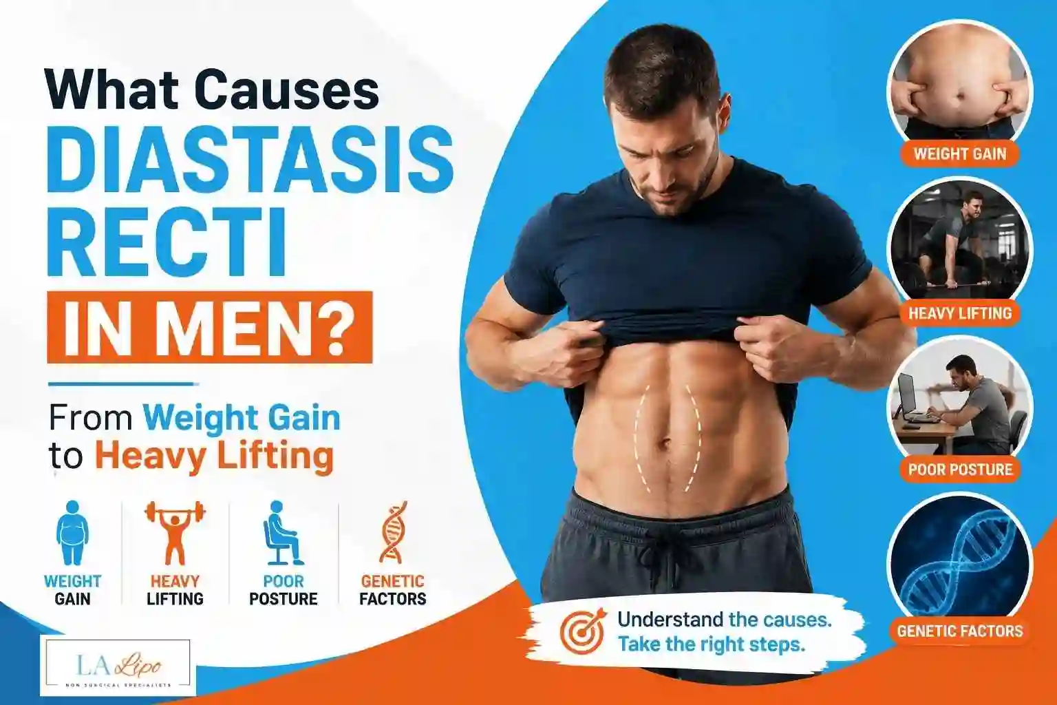 What Causes Diastasis Recti in Men? From Weight Gain to Heavy Lifting Worcestershire